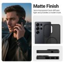 Crong Hybrid Matte Magnetic - Etui MagSafe Samsung Galaxy S25 Ultra (czarny)