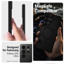 Crong Hybrid Matte Magnetic - Etui MagSafe Samsung Galaxy S26 Ultra (czarny)
