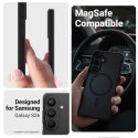 Crong Hybrid Matte Magnetic - Etui MagSafe Samsung Galaxy S26 (niebieski)