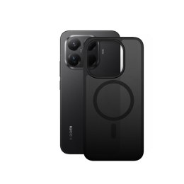 Crong Hybrid Matte Magnetic - Etui MagSafe Xiaomi 17 (czarny)