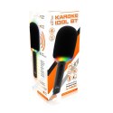 KARAOKE IDOL BT - 3 w 1 Mikrofon bezprzewodowy z głośnikiem Bluetooth KARAOKE. Modulator głosu/MP3/DISCO LED/RMS 5W/PMPO 100W