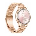 Smart Watch COLMI L28 (Złoty+ złoty stalowy pasek)
