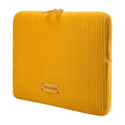 TUCANO Velluto 2 - Pokrowiec MacBook Pro 14" (M5/M4/M3/M2/M1/2026-2021) / Laptop 13" (żółty)