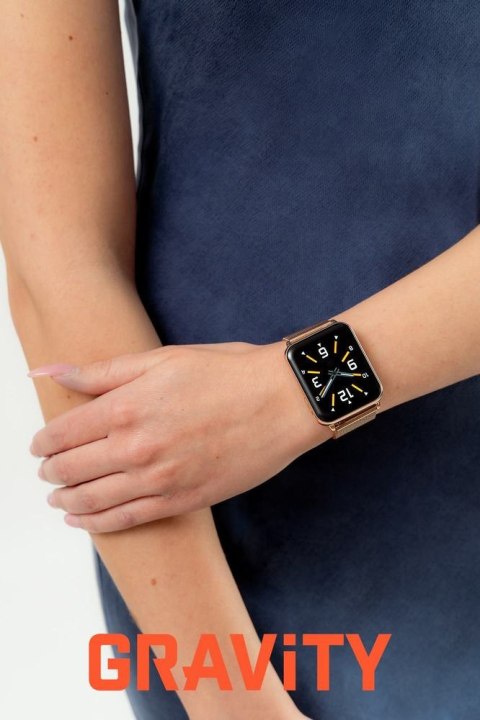 SMARTWATCH UNISEX GRAVITY GT17-4 - AMOLED, DODATKOWY PASEK (sg038d)