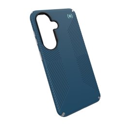 Speck Presidio2 Grip Magnet - Etui Samsung Galaxy S26 MagSafe (Deep Sea/Silver Metallic/Spell Blue)