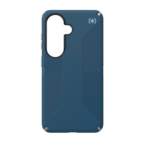 Speck Presidio2 Grip Magnet - Etui Samsung Galaxy S26 MagSafe (Deep Sea/Silver Metallic/Spell Blue)