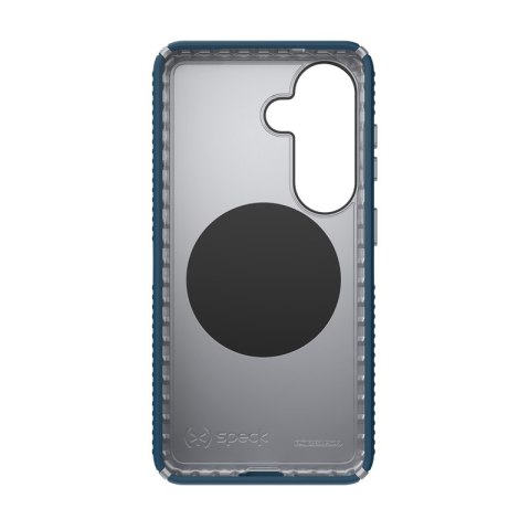 Speck Presidio2 Grip Magnet - Etui Samsung Galaxy S26 MagSafe (Deep Sea/Silver Metallic/Spell Blue)