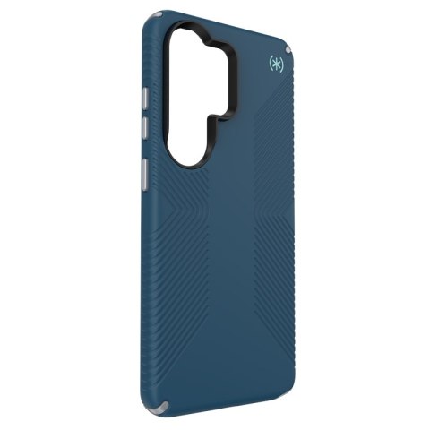 Speck Presidio2 Grip Magnet - Etui Samsung Galaxy S26 Ultra MagSafe (Deep Sea/Silver Metallic/Spell Blue)