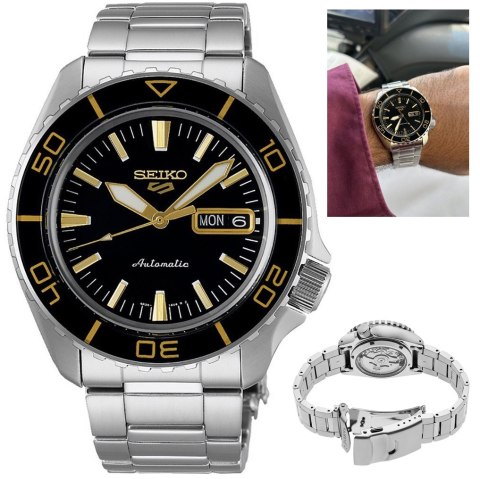 ZEGAREK MĘSKI SEIKO 5 Sports SRPK99K1 AUTOMAT + BOX