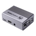ASUS Tinker Fanless Aluminum Case Etui Srebrny