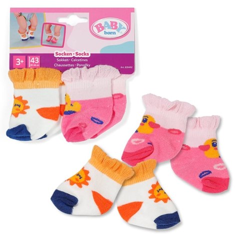 BABY born Socks 2 assorted 43cm Skarpety dla lalek