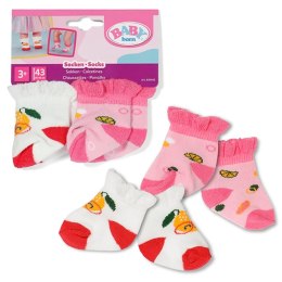 BABY born Socks 2 assorted 43cm Skarpety dla lalek