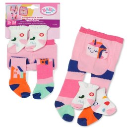 BABY born Tights & Socks 2 assorted 43cm Rajstopy dla lalki