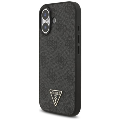 Guess 4G Strap Triangle Logo MagSafe - Etui do iPhone 17 (czarny)