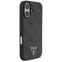 Guess 4G Strap Triangle Logo MagSafe - Etui do iPhone 17 (czarny)