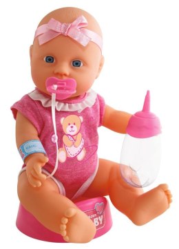 New Born Baby - Bobas z akcesoriami, 38 cm