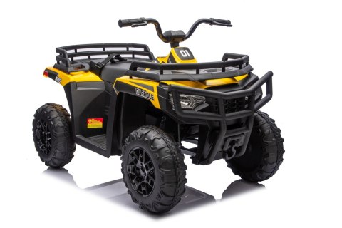Pojazd Quad 4x4 ATV WOLF Żółty