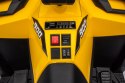 Pojazd Quad 4x4 ATV WOLF Żółty