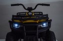 Pojazd Quad 4x4 ATV WOLF Żółty