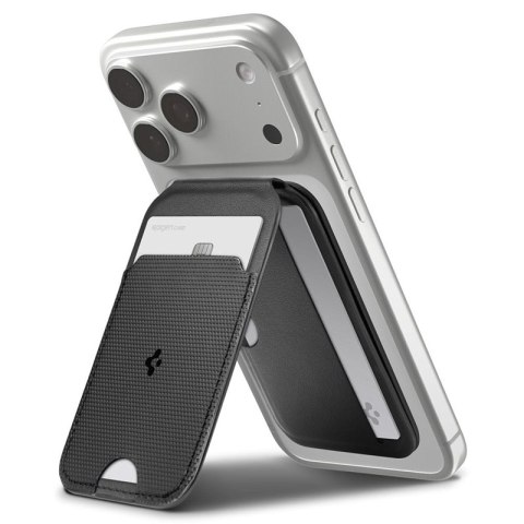 Spigen S314-2 Slim Fold Tripod MagSafe - Portfel magnetyczny z funkcją standu (Czarny)