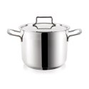 Garnek Stalowy 2,3 L ORION ANETT 16 cm z Pokrywką Indukcja Zmywarka