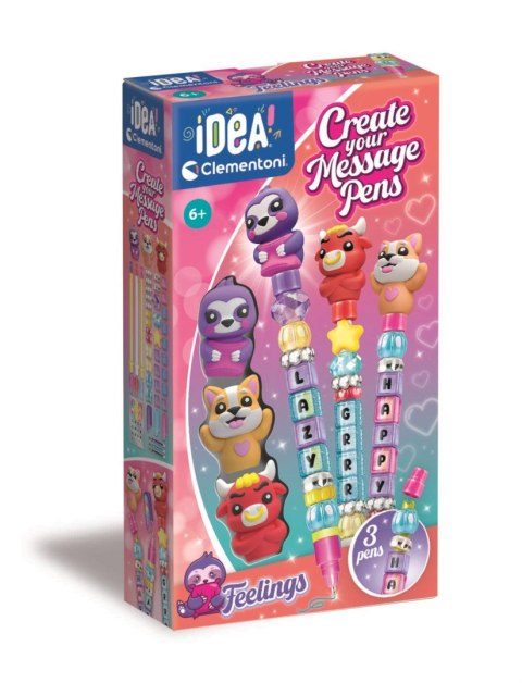Mini Fabryka Długopisów Z Wiadomością - Emocje | Idea