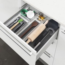 Pojemnik Organizer Szuflady GREY 16 x 16 x 4,5 cm ORION Antypoślizgowy