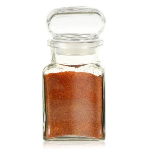Pojemnik Szklany na Przyprawy 150 ml ORION Kwadratowy Szczelny 12 x 5,5 cm