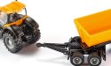 Siku: Farmer - 1:87: Traktor z wózkiem i wywrotką