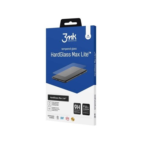 3mk HardGlass Max Lite - Szkło hartowane do Samsung Galaxy A17 4G/5G (Czarny)