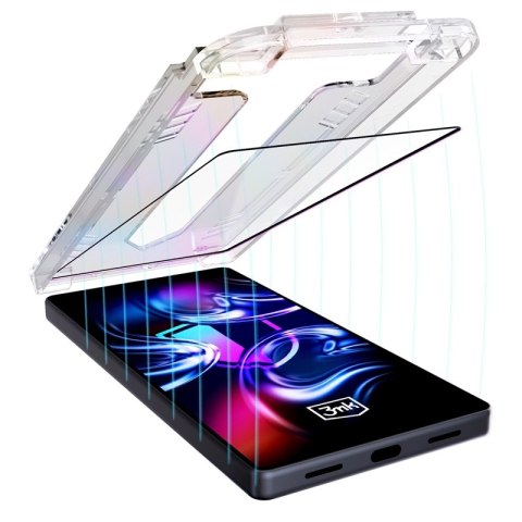 3mk HardGlass Max - Szkło hartowane do Samsung Galaxy A16 4G/5G / A17 4G/5G (Czarny)