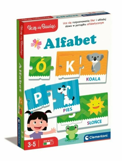Alfabet | Uczę się bawiąc