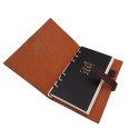 Elegancki Notes Skórzany A6 Retro Vintage z Zamknięciem - Pamiętnik - EE3