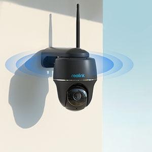 Kamera IP Reolink Argus Series B430 z panelem solarnym (czarna)