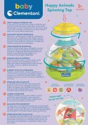 Kolorowy Bączek Zwierzątka | Baby Clementoni
