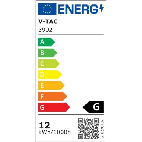 Oprawa V-TAC 12W LED chrom VT-7014 4000K 900lm