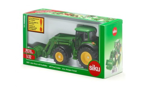Siku: Farmer - 1:32: Traktor John Deere z przednią ładowarką