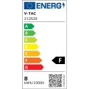 Taśma LED V-TAC SMD2835 1200LED 24V IP65 2xPCB rękaw 10mb 7,5W/m 120LED/m VT-2835-7.5 4000K 750lm