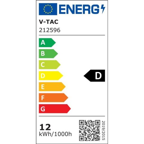 Taśma LED V-TAC SMD2835 840LED 24V IP20 5mb 12W/m VT-2835 168 3000K 1680lm
