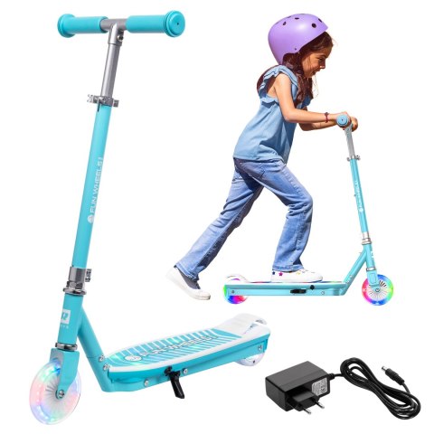 Hulajnoga elektryczna dla dzieci FUN WHEELS LIGHT Blue