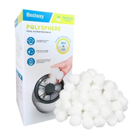 Kulki Filtrujące do Pomp Piaskowych BESTWAY 500 g