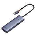 Hub USB BASEUS UltraJoy 4-portowy (szary)