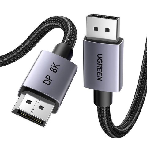 Kabel UGREEN DP120 DisplayPort 1.4 1m (czarny)