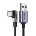 Kabel UGREEN US284 USB-A-USB-C 2m (czarny)