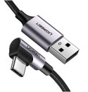 Kabel UGREEN US284 USB-A-USB-C 2m (czarny)