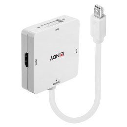 Lindy 41035 adapter kablowy 0,2 m Biały