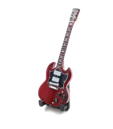 Mini gitara 15cm - BMG-008 w stylu Angus Young
