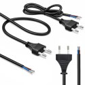 Qoltec Kabel zasilający CEE 7/16 (C) | 2x0.75 mm² | miedź Cu | odizolowany lutowany | 1.8m