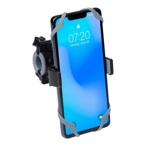 Dunlop - Uchwyt rowerowy na telefon (szary)