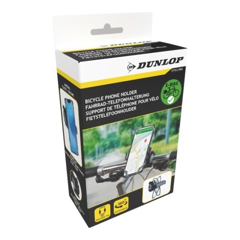 Dunlop - Uchwyt rowerowy na telefon (szary)